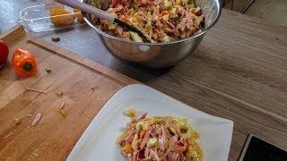 Wurstsalat mit käse einfach und superlecker [upl. by Acebber]