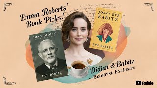 Emma Roberts Picks Didion and Babitz as Book Club Belletrists Latest Selection Us Entertainment [upl. by Namaj]