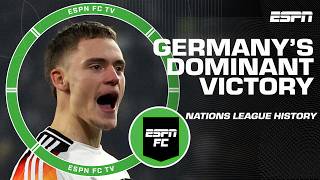 Germany secures the BIGGEST VICTORY IN NATIONS LEAGUE HISTORY 🤯  ESPN FC [upl. by Utir129]