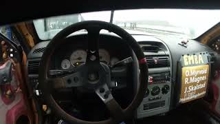 SLC Landskampen 2024  PoV Helmet Cam  6 hours of Mantorp Park  Opel Astra Bertone  WarmUp [upl. by Assenyl]