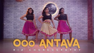 Oo Antava Dance Video  Dance Cover  Pushpa Songs  Allu Arjun  Samantha  RIZ Choreography [upl. by Sualohcin798]