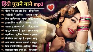 Hindi Gana🌹Sadabahar Song 💖हिंदी गाने 💔Purane Gane Mp3 💕Filmi Gaane अल्का याग्निक कुमार सानू गीत [upl. by Treiber]