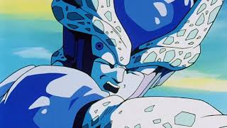 Vegeta helps Gohan defeat SP cell Dragon ball z clip [upl. by Aerdnek]