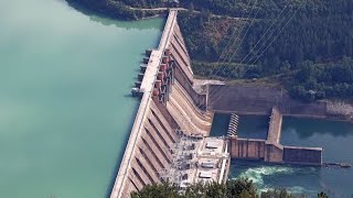 Julius Nyerere Hydropower Plant and Dam in Tanzania Mradiwaumemerufiji [upl. by Darra]