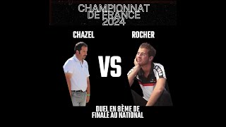 Rocher vs Chazel  Duel en 8ème de Finale au National Pétanque 2024 [upl. by Weinman64]