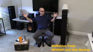 Definitive Technology BP 9060 and A90 Dolby Atmos DTSX Height Speakers Reviewed  Home Theater [upl. by Jacintha633]