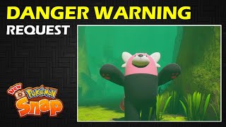 Danger Warning Bewear Request  New Pokemon Snap Guide amp Walkthrough [upl. by Ahlgren]