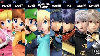 Super Smash Bros Ultimate  Peachs Revenge on MCJr the Daisy Luigi amp Rosalina Fan [upl. by Bambi]