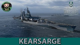 World of Warships  Kearsarge [upl. by Ahsikram]