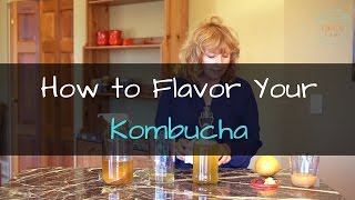 How to Flavor Kombucha  One of my favorite Kombucha Recipes [upl. by Aicilehp]