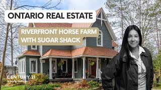 48Acre Riverfront Farm For Sale  1626 Concession 14 Brockton ON  Susan Moffat REALTOR® [upl. by Tapes]