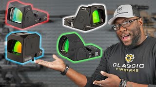 Which Trijicon Red Dot Is Better RMR vs SRO vs RMR HD vs RCR [upl. by Roshan]