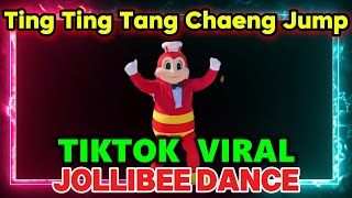 JOLLIBEE Dance Ting Ting Tang  Chaeng Jump Thai Budots tiktok jollibee [upl. by Antonia]