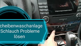 scheibenwaschanlage Schlauch Probleme lösen [upl. by Norred760]