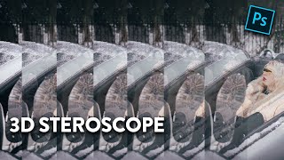 How to do a STEREOSCOPE  Photoshop [upl. by Anaerda]