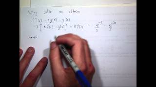 Laplace transforms amp differential equations [upl. by Canica]