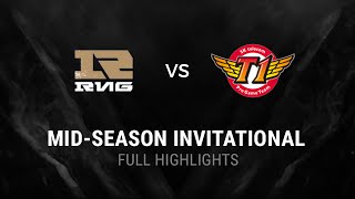 RNG vs SKT All Games Highlights Semifinal MSI 2016 Mid Season Invitational  Royal v SKTelecom T1 [upl. by Zantos]