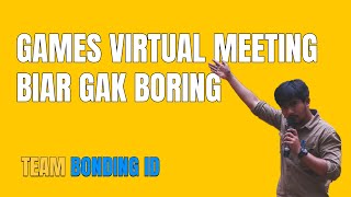 3 Ice Breaking Game Untuk Virtual Meeting [upl. by Harrie]