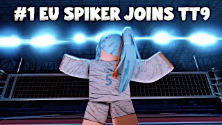 So I Recruited the 1 EU Spiker Amen vs Ballads  Roblox Volleyball 42 RVL [upl. by Ellezig416]