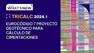 GRAITEC Tricalc 20241 Eurocódigo 7 Proyecto geotécnico para cálculo de cimentaciones [upl. by Arvad]