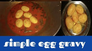 easy and simple egg gravy ko [upl. by Hulda]