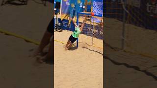 EPIC Beach Handball Action 😱🤸‍♀️ handball beachhandball håndbold [upl. by Newnorb861]