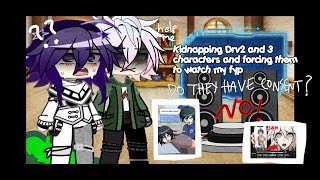 DRV2 AND 3 REACT TO MY FYP 🙏  not click bait Danganronpa 💓 [upl. by Anitac]