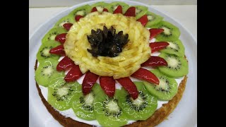 TART KALIBINDA MEYVE ŞÖLENLİ KEK [upl. by Ayotahc]