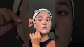 How to apply a mask sheet 🫥DIY makeuptutorial youtubeshorts support ytshorts [upl. by Koblick]