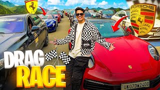 ALL SUPERCAR DRAG RACE IN REAL LIFE 🤑 [upl. by Nomal124]