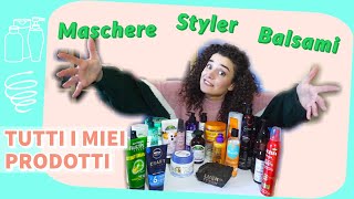 MY CURLY METHOD prodotti adatti 🌺 Capelli ricci prodotti condizionanti e styler [upl. by River]