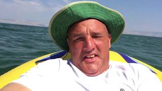 Floating tour of the Sea of Galilee [upl. by Peppel]