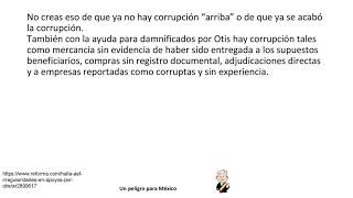 Colchones estufas refrigeradores o algo de corrupción [upl. by Leciram]