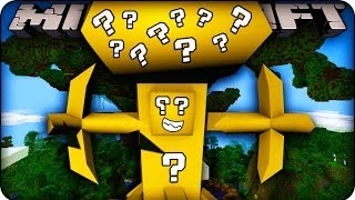 Minecraft  LUCKY BLOCK BOSS CHALLENGE  BROCOLLI Lucky Block Mod  Lycanites Mod [upl. by Niabi88]