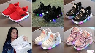 Buy Latest Designs Baby Shoes Online In Affordable Price  kids Footwear  Baby LED Shoes Review [upl. by Tabib]