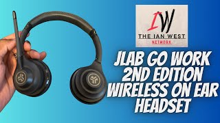 Jlab Go Work 2nd gen wireless on ear headset [upl. by Silvio579]