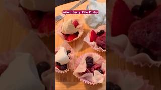 Mixed Berry Fillo Pastry Dessert [upl. by Wesley457]