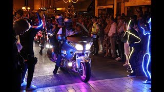 Goldwing Club de France  Light Parade  Vendôme 2017 [upl. by Bower]