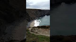 Porthtowan Cornwall views toward Portreath amp Godrevy Lighthouse [upl. by Siobhan367]