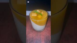 Mango pannacota 🥭yummy tasty 😋 food viralvideo shorts [upl. by Jolene119]