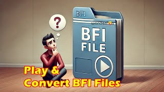 How to Convert BFI Files to MP4 [upl. by Esinal]