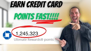 Best Way to Earn Credit Card Points FAST Chase and AMEX [upl. by Humph]