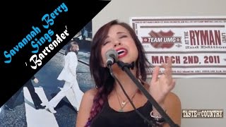 Savannah Berry Sings Bartender by Lady Antebellum [upl. by Anoek385]