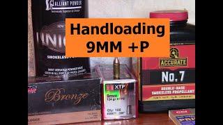 Handloading and Reloading 9mm P with Unique and AA7 [upl. by Wolfort]