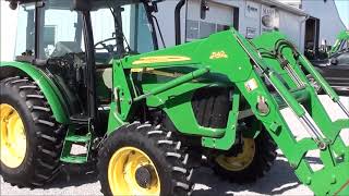 2007 John Deere 5525 4x4 Tractor Local Trade in [upl. by Aneis]