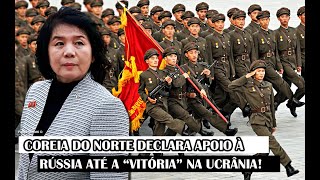 Coreia Do Norte Declara Apoio À Rússia Até A “Vitória” Na Ucrânia [upl. by Ylicic51]