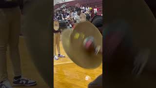 Gentry High School Band performs at their meet the Rams check out those Cymbal players🔥🥁 [upl. by Ahslek]