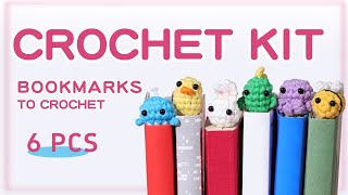 Animal Bookmark Crochet Instructions [upl. by Cleodel]