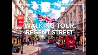 Regent Street The Magical Countdown to Christmas Lights 4K [upl. by Antsirhc]