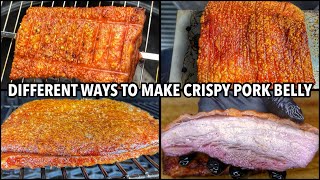 How to Make Crispy Pork Belly Using Different Cooking and Preparation Methods [upl. by Rehctelf]